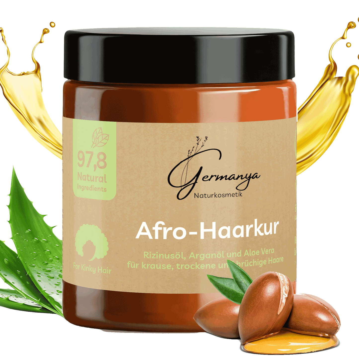 haarkur arganöl rizinusöl
