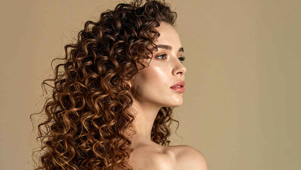 Frau mit natürlichen Locken und leichtem Frizz – Ursachen für frizzige Locken bei natürlicher Haarstruktur